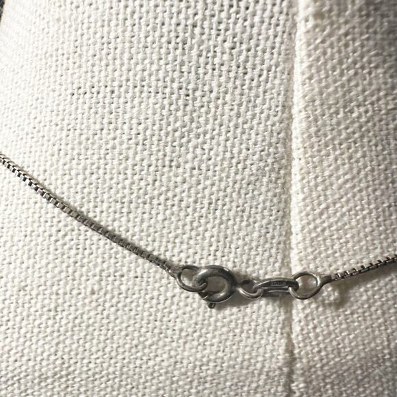 Sterling Silver Name Plate ARABELLA Chain Necklace Marked 925 - Picture 4 of 10